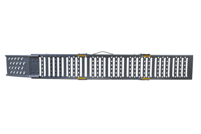 UNITRAILER ALR005 salokāma tērauda rampa piekabei 200 cm 250 kg