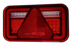 ASPÖCK MULTILED IV LED aizmugurējais lukturis ar bajonetes savienojumu, 5 kontaktu, 5 funkcijas, labais