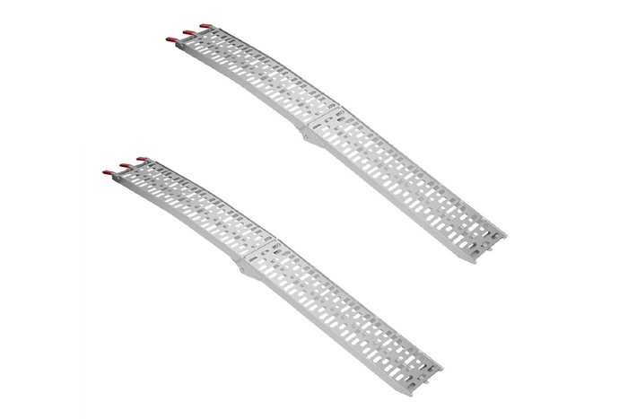 ProPlus 390096 salokāmas alumīnija rampas piekabēm 220 cm 680 kg 2 gabalu komplekts