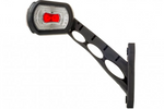 HORPOL LDCC 2698 LED kreisā gabarītgaisma uz gumijas sviras