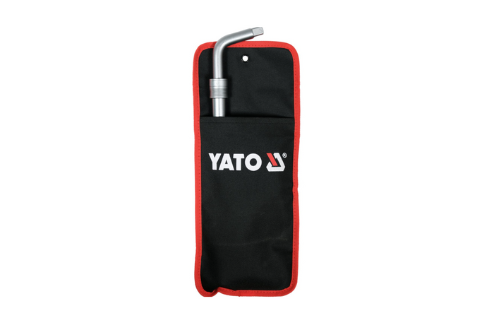 Удлиняемые торцевые ключи для колес YATO YT-08040, размеры 17x19 мм, 21x23 мм.