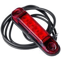 Красный габаритный фонарь Horpol SLIM LED