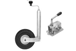 Žokeja ritenis ar čuguna skavu WINTERHOFF ST48-260LB+KLE48-G 150kg 48mm 500-710mm
