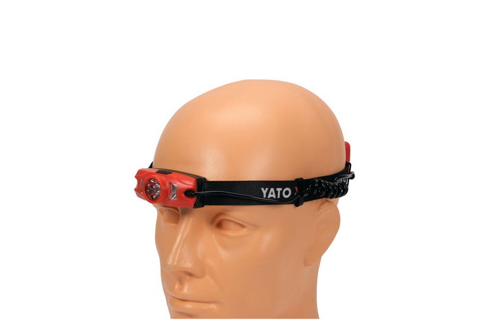 Светодиодная фара YATO YT-08596, задний предупреждающий фонарь, 500 лм.