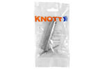 KNOTT 406024.001 atbalsta riteņa ass, bukse 84x20mm