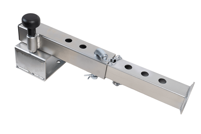UNITRAILER JL1 pagarināms kloķvārpstas balsts 1500 kg platformas piekabei 346-576 mm