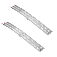 ProPlus 390096 salokāmas alumīnija rampas piekabēm 220 cm 680 kg 2 gabalu komplekts