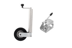 Žokeja ritenis ar skavu WINTERHOFF ST60-V-255SB+KLE60 400kg 60mm 525-755mm