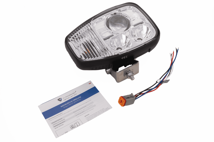 TT Technology TT.16610-P Светодиодный передний фонарь, 3 функции, 21xLED, 4450 лм, правый, для JCB/Cat/Manitou/Volvo/Terex