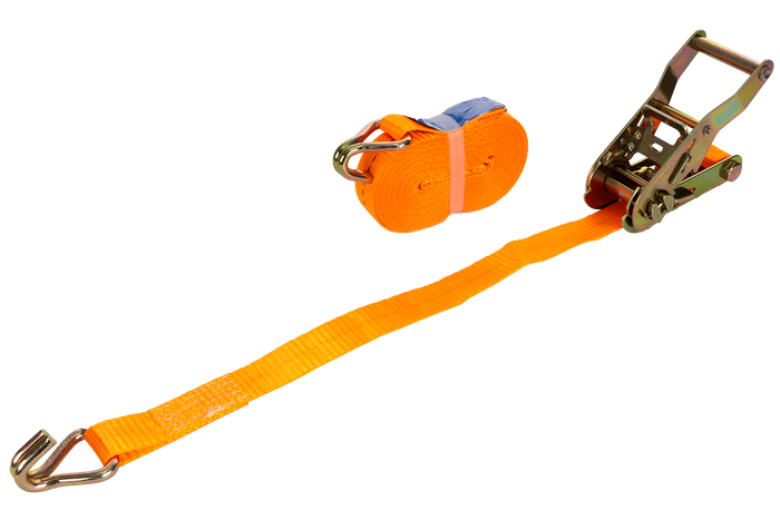UNITRAILER 6m/25mm/1t oranža transporta lente ar spriegotāju