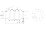 Резиновый чехол - защитная резина KNOTT KF27-KF35