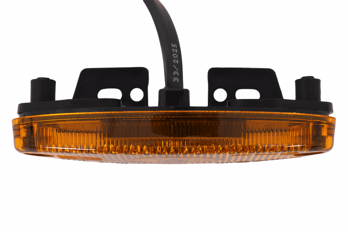 Габаритный фонарь ASPÖCK FLATPOINT II LED, оранжевый, универсальный, с кронштейном