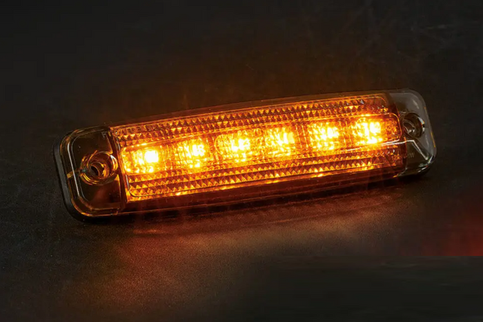 FRISTOM FT-079 LED DARK gabarītlukturis, oranžs, universāls
