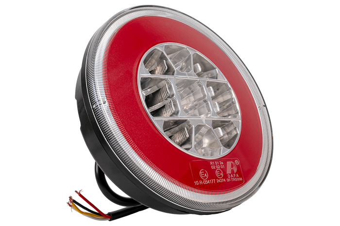 TT TECHNOLOGY TT.12008 Glo-Trac LED Hamburger Задний фонарь, 3 функции, универсальный