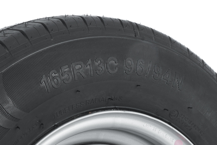 Усиленное колесо для прицепа KENDA TIRE 165/80 R13C 96/94N KENDA RIM 4.5Jx13"H2 5x112 ET:30