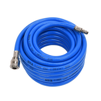 YATO YT-24224 pastiprināta PVC pneimatiskā šļūtene ar ātrajiem savienotājiem 10mm × 10m