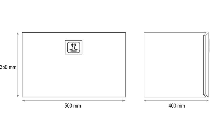 Ящик для инструментов DAKEN 8Z3110 Z31 500x350x400мм 63л