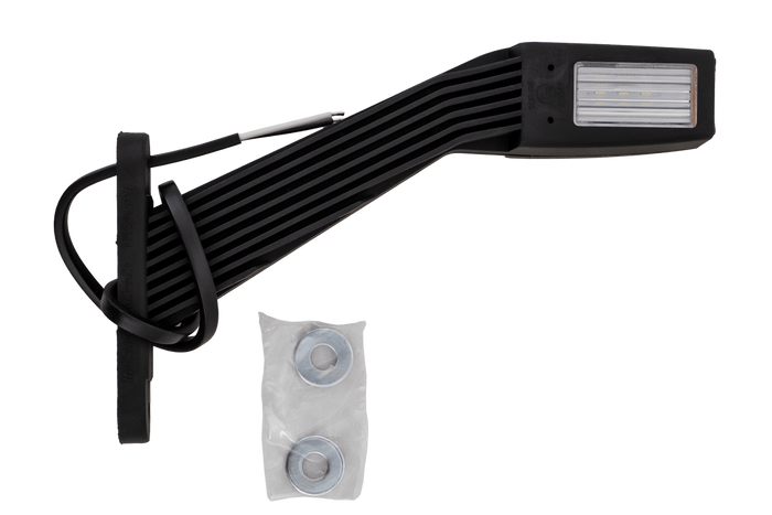 Левый габаритный фонарь FRISTOM FT-145 LED на резиновом кронштейне