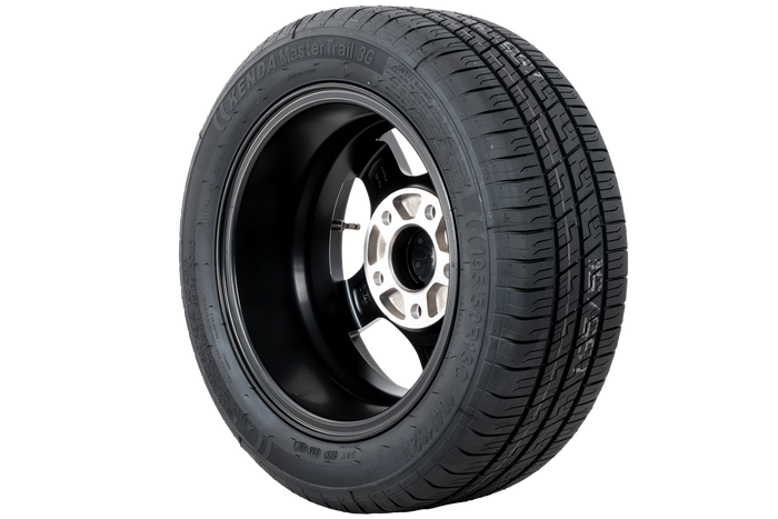 Усиленное колесо для прицепа KENDA TIRE 195/50 R13C 104/102N ALUMINUM RIM STARCO черное 6Jx13"H2 5x112 ET:30