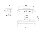 Универсальный светодиодный задний фонарь HORPOL LCD3241