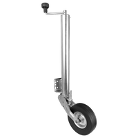 WINTERHOFF VK 60-BLH-255 SB automātiskais atbalsta ritenis ar rokturi 500kg 60mm 670-905mm