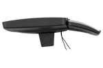 Панорамное зеркало с подогревом PLASTEX LP0435MPE, универсальное, 435x223 мм