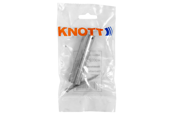 KNOTT 406024.001 atbalsta riteņa ass, bukse 84x20mm