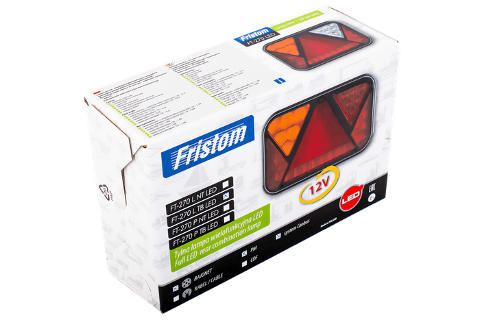 Задний фонарь FRISTOM FT-270 LED CANBUS 6 функций левый