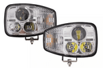 TT Technology TT.16610-L+TT.16610-P LED priekšējie lukturi, 3 funkcijas, 21xLED, 4450lm, pa kreisi+pa labi, JCB/Cat/Manitou/Volvo/Terex traktoriem