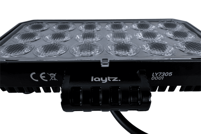 LED darba lampas atstarotājs LAYTZ LY7305 72xLED 7000lm taisnstūrveida