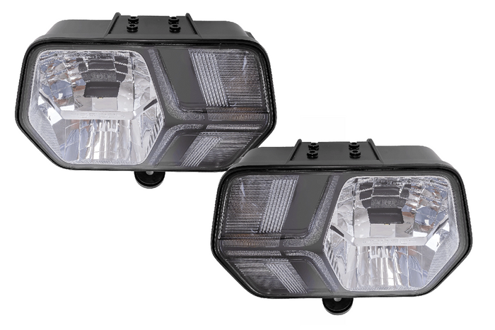 Светодиодные фары ASPÖCK LuxLED II, 7 режимов работы, 6-контактный разъем DEUTSCH DT06-6S, левая+правая