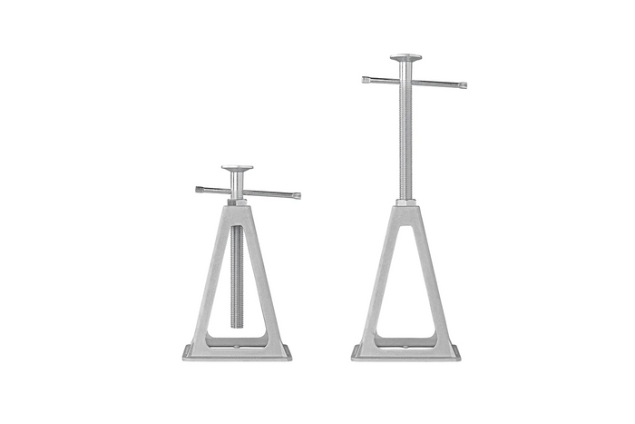Četru pagarināmu balstu komplekts ProPlus 360803 stabilizators 3600 kg piekabei 430 mm